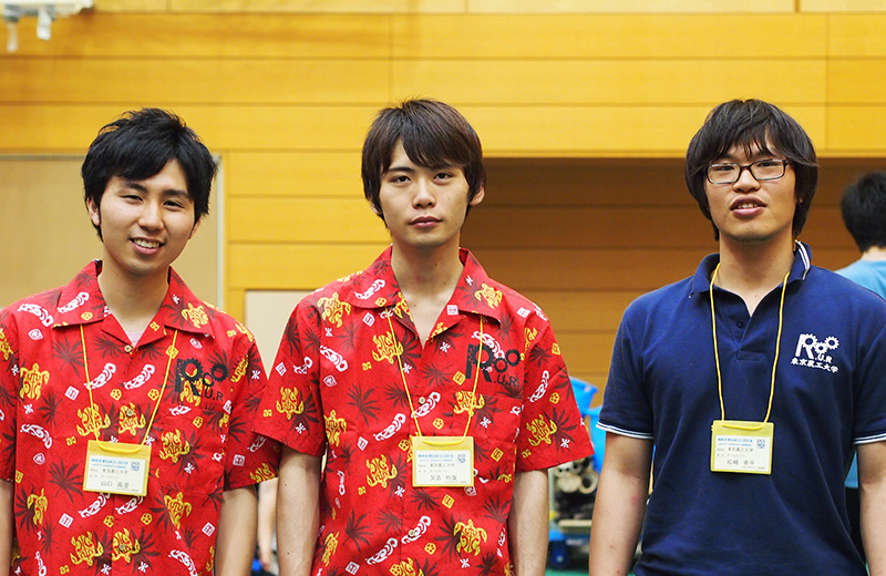 写真左より山口高澄さん、又吉均哉さん、松島幸平さん