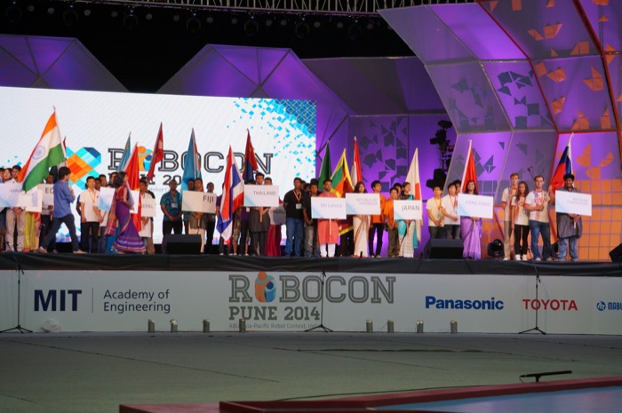 ABUロボコン2014開会式