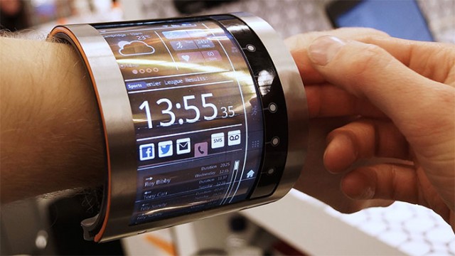 flexible display smartwatch